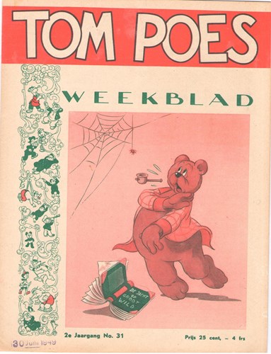 Tom Poes Weekblad - 2e Jaargang 31 - Tom Poes weekblad - 2 jrg, Softcover (Marten Toonder Studios)