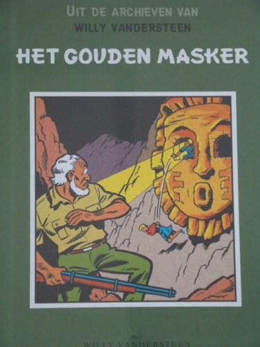 Uit de archieven van Willy Vandersteen 15 - Het gouden masker, Hc+linnen rug (Adhemar)