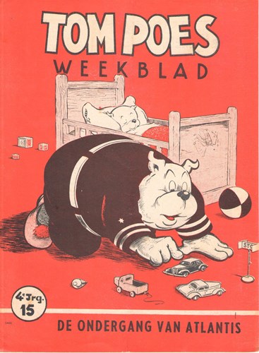 Tom Poes Weekblad - 4e Jaargang 15 - Tom Poes weekblad - 4 jrg, Softcover (Maarten Toonder Studios)
