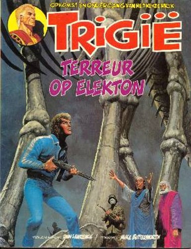 Trigië - Oberonreeks 11 - Terreur op Elekton, Softcover, Eerste druk (1979) (Oberon)