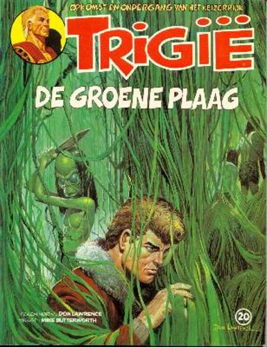 Trigië - Oberonreeks 20 - De groene plaag, Softcover, Eerste druk (1981) (Oberon)