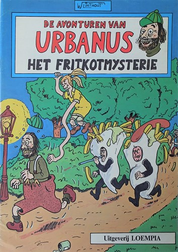 Urbanus 1 - Het Fritkotmysterie, Softcover, Eerste druk (1983), Urbanus - Ongekleurd reeks (Loempia)