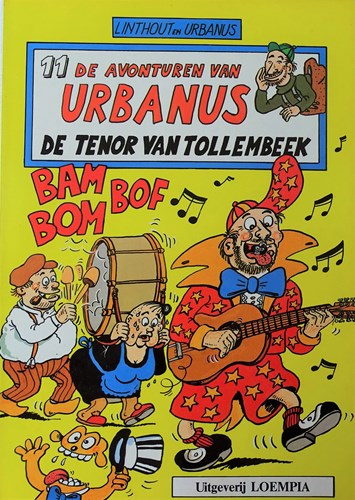 Urbanus 11 - De tenor van tollembeek, Softcover, Eerste druk (1986), Urbanus - Ongekleurd reeks (Loempia)