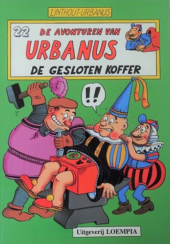 Urbanus 22 - De Gesloten Koffer, Softcover, Eerste druk (1989) (Loempia)