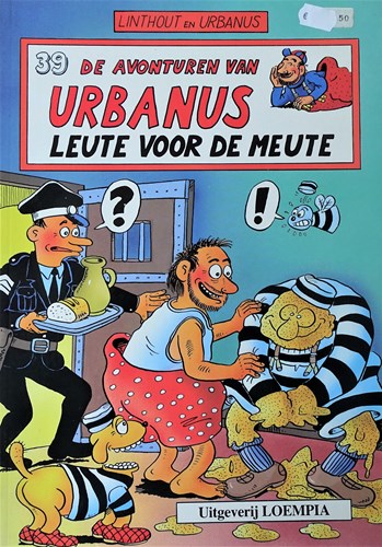Urbanus 39 - Leute voor de meute, Softcover, Eerste druk (1993) (Loempia)