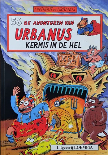 Urbanus 56 - Kermis in de hel, Softcover, Eerste druk (1996) (Loempia)