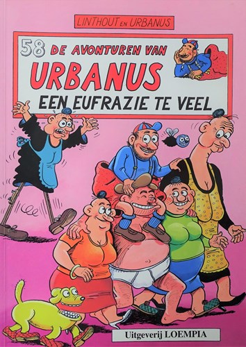 Urbanus 58 - Een Eufrazie te veel, Softcover, Eerste druk (1996) (Loempia)