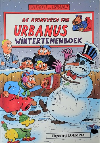 Urbanus 1 - Wintertenenboek, Softcover, Eerste druk (1992), Urbanus - Wintertenen (Loempia)