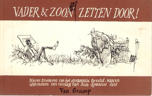 Vader & Zoon 2 - Vader & Zoon zetten door!, Softcover, Eerste druk (1971) (Van Gennep)