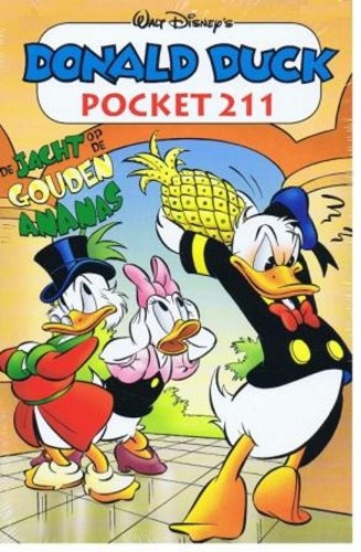 Donald Duck - Pocket 3e reeks 211 - De jacht op de gouden ananas, Softcover (Sanoma)