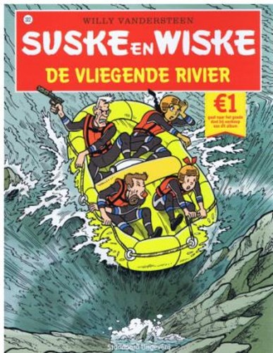 Suske en Wiske 322 - De vliegende Rivier, Softcover, Eerste druk (2013), Vierkleurenreeks - Softcover (Standaard Uitgeverij)