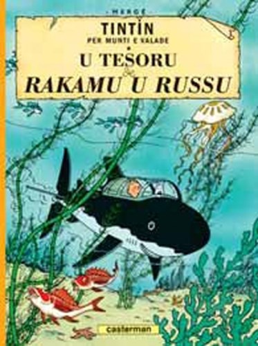 Kuifje - Anderstalig/Dialect   - U Tesoru de Rakamu u Russu (Monegask), Hardcover (Casterman)