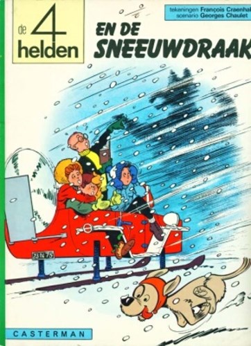 4 Helden, de 9 - De 4 helden en de sneeuwdraak, Softcover (Casterman)