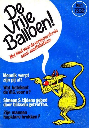 Vrije Balloen 1 - Vrije Balloen 1, Softcover, Eerste druk (1975) (Kobold)