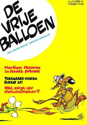 Vrije Balloen 4 - Vrije Balloen 4, Softcover, Eerste druk (1976) (Kobold)