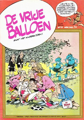 Vrije Balloen 11 - Vrije Balloen 11, Softcover, Eerste druk (1977) (Kobold)