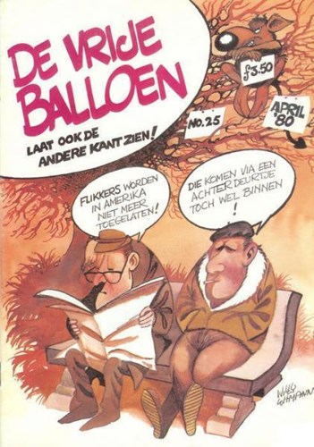 Vrije Balloen 25 - Vrije Balloen 25, Softcover, Eerste druk (1980) (Kobold)