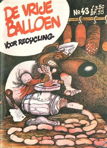 Vrije Balloen 43 - Vrije Balloen 43, Softcover, Eerste druk (1981) (Kontekst)
