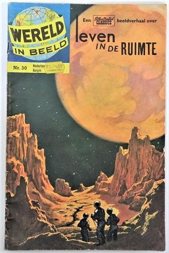Wereld in Beeld 30 - Leven in de ruimte, Softcover, Eerste druk (1962) (Classics Nederland)