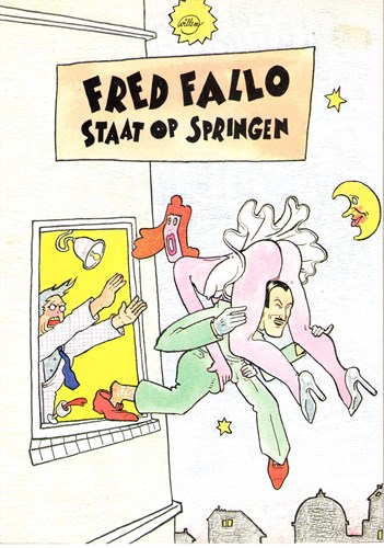 Willem Holtrop  - Fred Fallo staat op springen, Softcover (Harmonie, de)