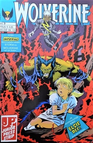 Wolverine - Juniorpress 9 - In een inferno van vlammen nemen Storm en Wolverin, Softcover (Juniorpress)