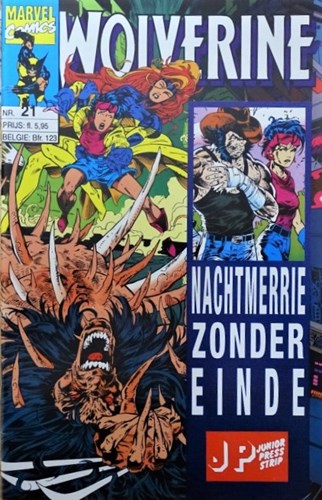 Wolverine - Juniorpress 21 - Nachtmerrie zonder einde, Softcover (Junior Press)
