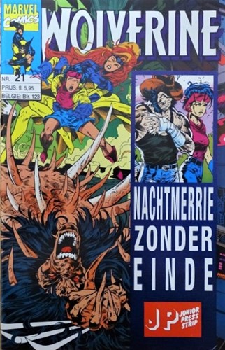 Wolverine - Juniorpress 21 - Nachtmerrie zonder einde, Softcover (Juniorpress)