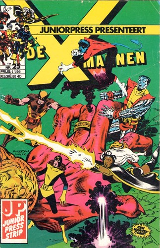 X-Mannen (Juniorpress/Z-Press) 25 - Ladders en slangen, Softcover (Junior Press)