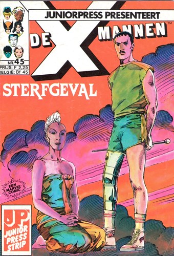 X-Mannen (Juniorpress/Z-Press) 45 - Sterfgeval, Softcover (Juniorpress)