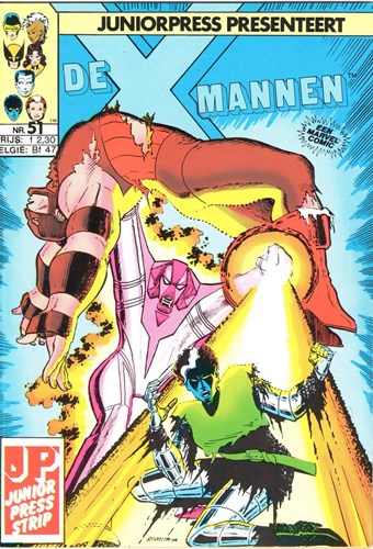 X-Mannen (Juniorpress/Z-Press) 51 - Juggernaut is terug!, Softcover (Juniorpress)