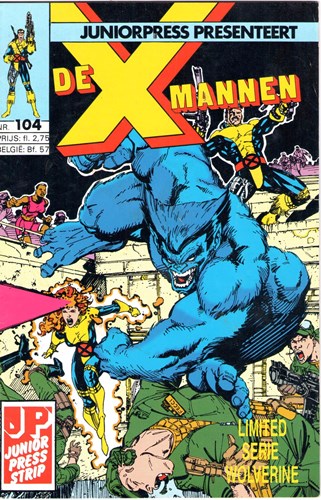 X-Mannen (Juniorpress/Z-Press) 104 - Achtervolgd!, Softcover (Juniorpress)