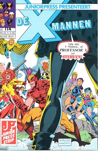 X-Mannen (Juniorpress/Z-Press) 114 - Te veel mutanten! Of wiens huis is dit eigenlijk?, Softcover (Juniorpress)