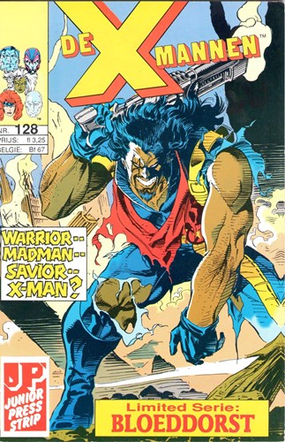 X-Mannen - Junior (Z-)press 128 - Warrior..madman..savior..X-man ? + Bloeddorst, Softcover (Junior Press)