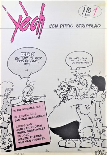 Yech 1 - Een pittig stripblad, Softcover, Eerste druk (1984) (Jumbo Ofsett)
