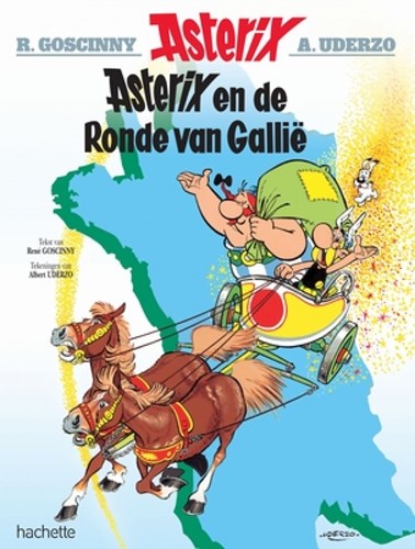 Asterix 5 - De ronde van Gallië, Softcover (Hachette)