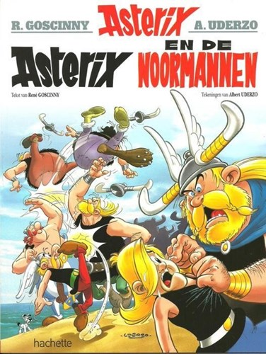 Asterix 9 - Asterix en de Noormannen, Softcover (Hachette)