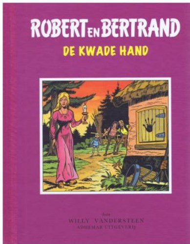 Robert en Bertrand 10 - De kwade hand, Hc+linnen rug, Robert en Bertrand - Adhemar uitgaven (Adhemar)