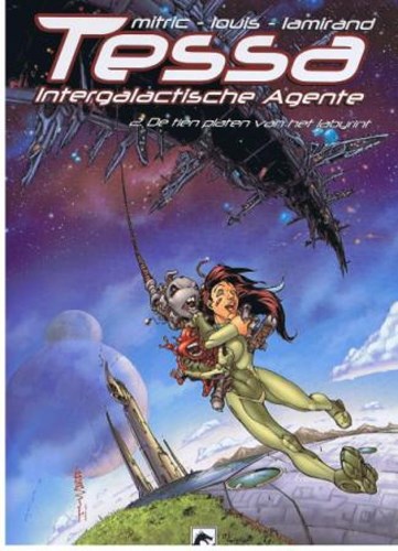 Tessa - Intergalactische agente 2 - De Tien platen van het Labyrint, Softcover (Dark Dragon Books)