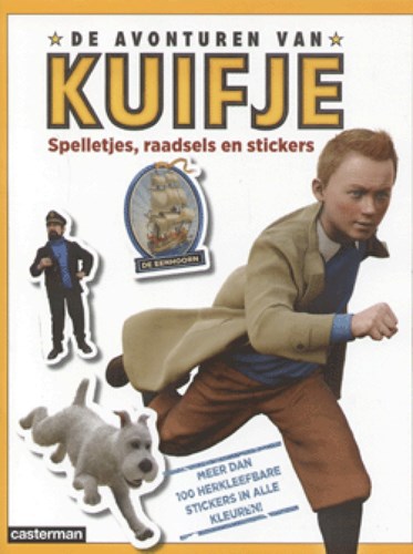 Kuifje - Filmboeken  - Spelletjes, raadsels en stickers, Softcover (Casterman)