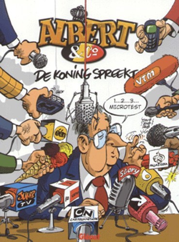 Albert & Co 4 - De koning spreekt, Softcover (Glénat)