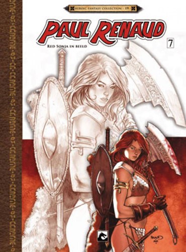 Red Sonja - Dark Dragon 7 - Paul Renaud: Red Sonja in beeld, Hardcover (Dark Dragon Books)