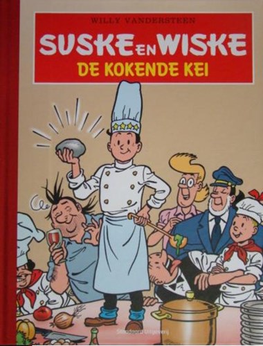 Suske en Wiske - Gelegenheidsuitgave  - De kokende kei, Hardcover, Eerste druk (2010) (Standaard Uitgeverij)