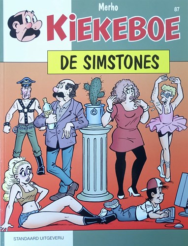 Kiekeboe(s), de 87 - De Simstones, Softcover, Eerste druk (2000), Kiekeboe(s), de - Standaard (Standaard Uitgeverij)