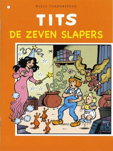 Tits - Adhemar 1 - De zeven slapers, Softcover (Standaard Uitgeverij)