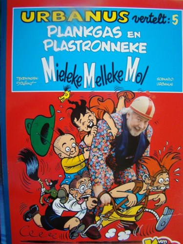 Urbanus - Vertelt 5 - Plankgas en Plastronneke Miele Melleke Mol 5, Softcover (Standaard Uitgeverij)