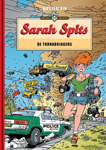 Arcadia Archief 27 / Sarah Spits (Arcadia Archief) 1 - Tornadojagers, Hc+linnen rug (Arcadia)