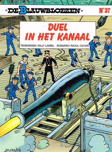 Blauwbloezen, de 37 - Duel in het kanaal, Softcover, Blauwbloezen - Dupuis (Dupuis)