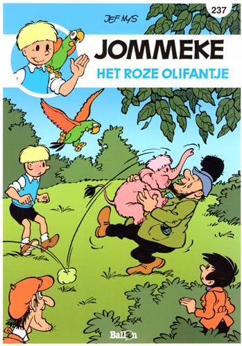 Jommeke 237 - Het roze olifantje, Softcover, Jommeke - Relook (Ballon)