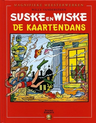 Suske en Wiske - Reclame 1 - De kaartendans, Hardcover (Standaard Uitgeverij)