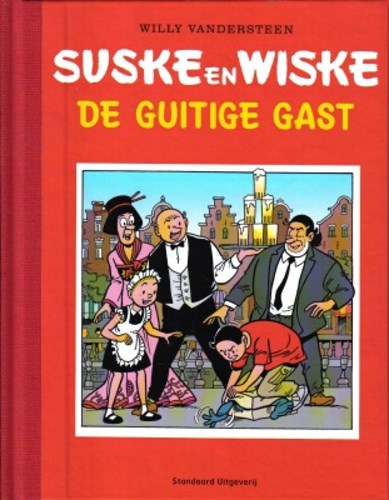 Suske en Wiske - Gelegenheidsuitgave  - De Guitige Gast, Hardcover (Standaard Uitgeverij)
